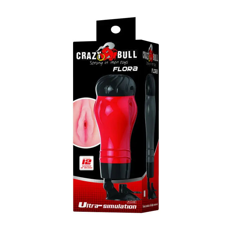 CRAZY BULL - FLORA VAGINA CON BASE MASTURBADOR CRAZY BULL