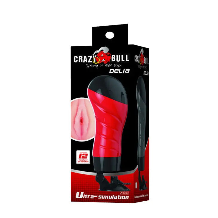 CRAZY BULL - FLORA VAGINA CON BASE MASTURBADOR VOZ CRAZY BULL