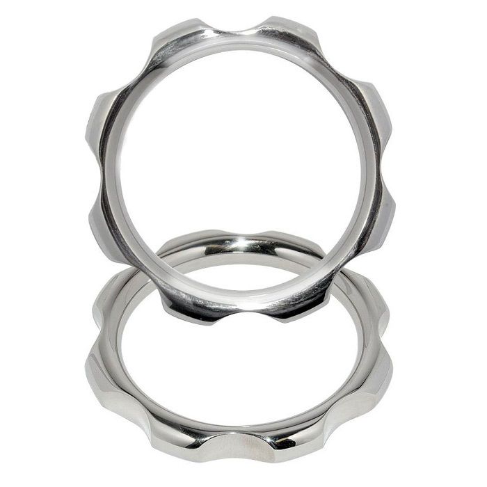 METAL HARD - ANILLO TORQUE METAL PARA PENE Y TESTICULOS 50MM METAL HARD