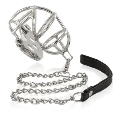 METAL HARD - ANILLO CASTIDAD METAL CON CORREA METAL HARD
