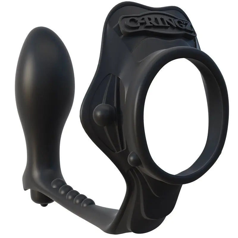 FANTASY C-RINGZ - ROCK HARD ANILLO POTENCIADOR CON PLUG ANAL FANTASY C-RINGZ