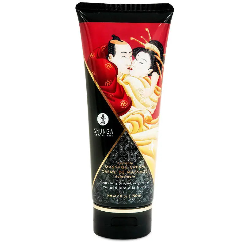 SHUNGA - CREMA MASAJE FRESAS Y CAVA 200 ML SHUNGA MASSAGE CREAM