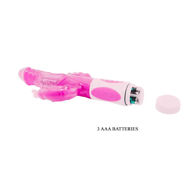 BAILE - PRETTY BUNNY TRIPLE VIBRADOR ROTADOR BAILE ROTATIONS
