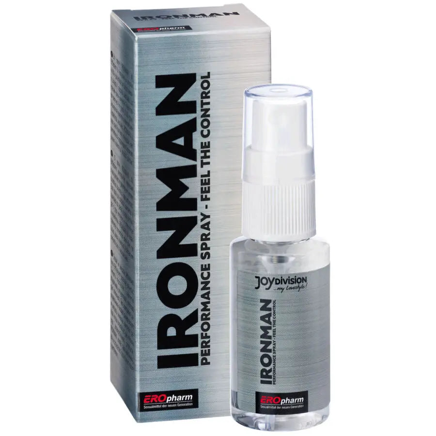 JOYDIVION EROPHARM - IRONMAN PERFORMANCE SPRAY RETARDANTE PARA HOMBRES 30ML JOYDIVISION EROPHARM