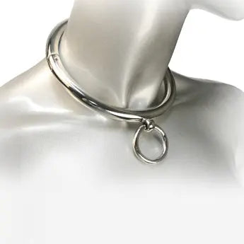 METAL HARD - BDSM COLLAR CON ARGOLLA 18CM METAL HARD