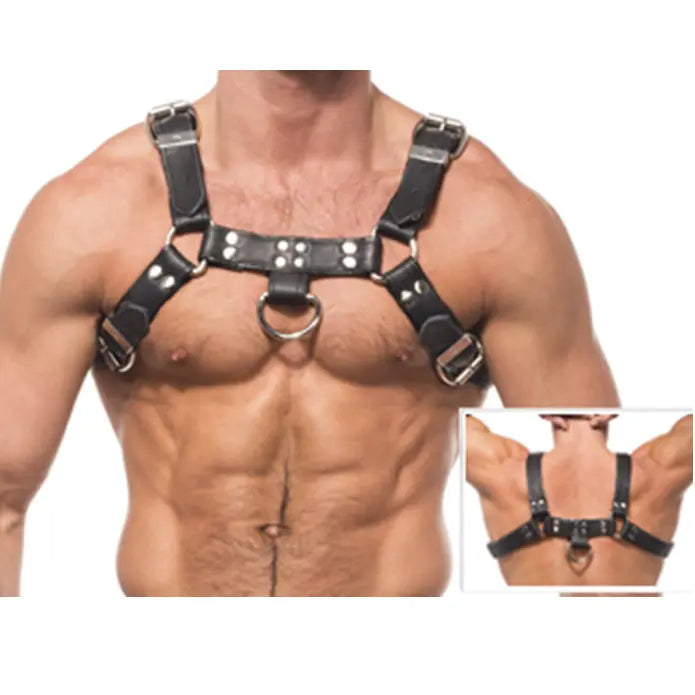 LEATHER BODY - CHAIN HARNESS III LEATHER BODY
