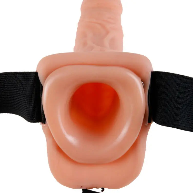 FETISH FANTASY SERIES - 11 ARNES VIBRADOR CON TESTICULOS HUECO MAN 27.9 CM NATURAL FETISH FANTASY SERIES