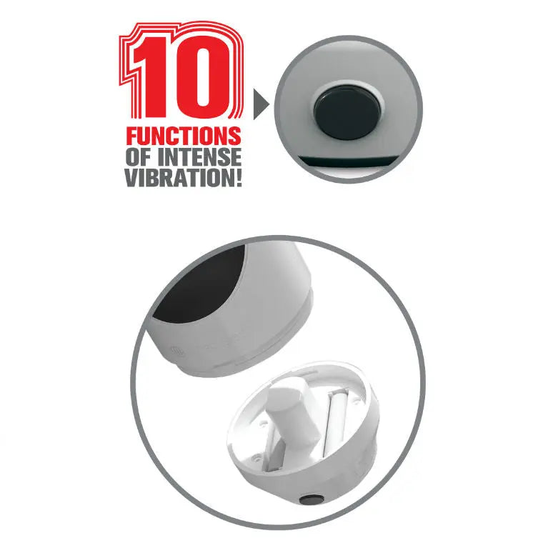 EXTREME TOYZ - PIPEDREAM MEGA GRIP VAGINA MASTURBADOR VIBRADOR EXTREME TOYZ