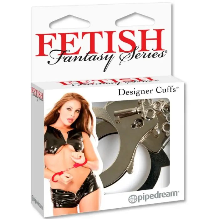 FETISH FANTASY SERIES - SERIES DESIGNER METAL HANDCUFFS FETISH FANTASY SERIES