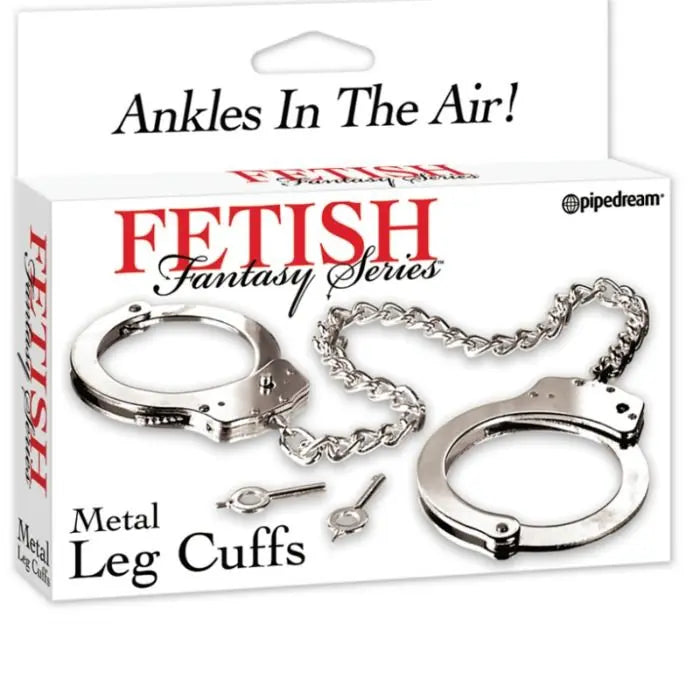 FETISH FANTASY SERIES - ESPOSAS DE METAL PARA PIERNAS FETISH FANTASY SERIES