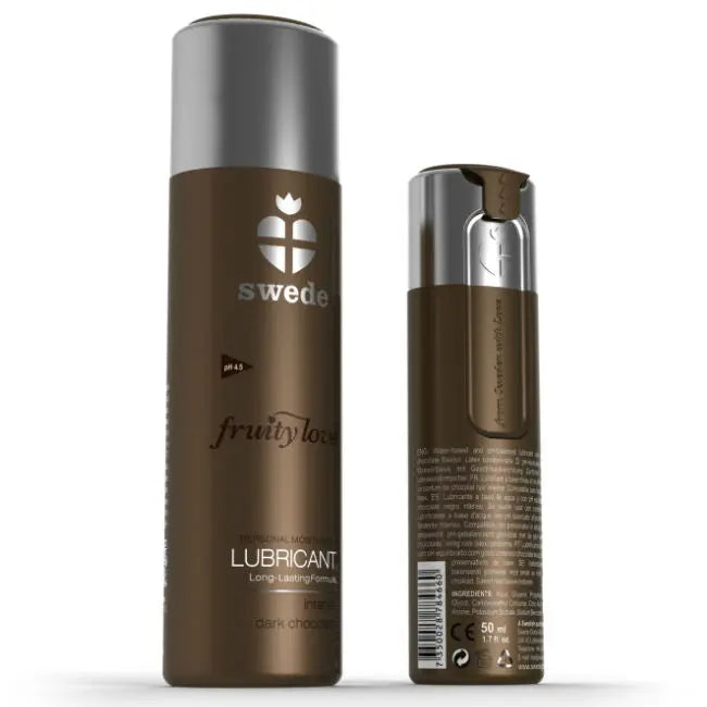 SWEDE - FRUITY LOVE LUBRICANTE CHOCOLATE NEGRO 50 ML SWEDE