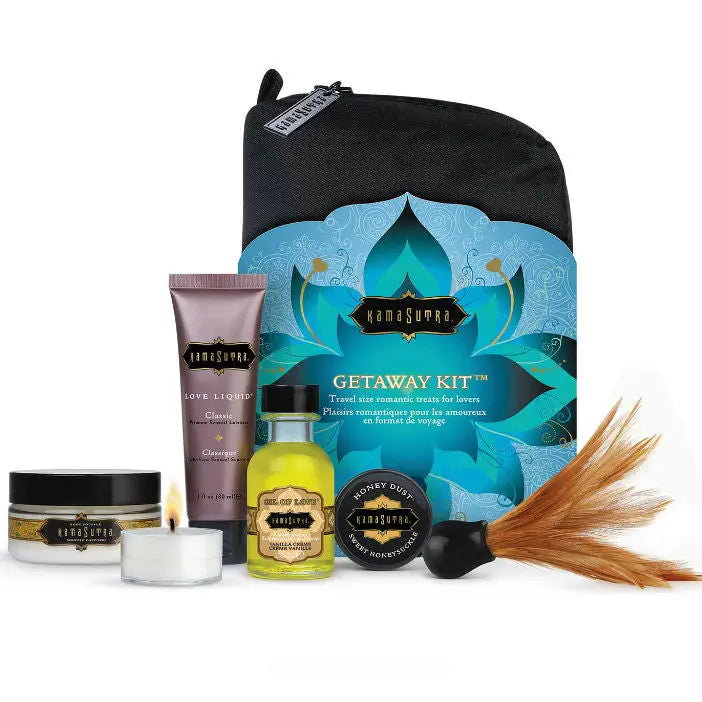 KAMASUTRA - ROMANTICO Y LUJOSO KIT EN TAMAÑO VIAJE KAMASUTRA COSMETICS