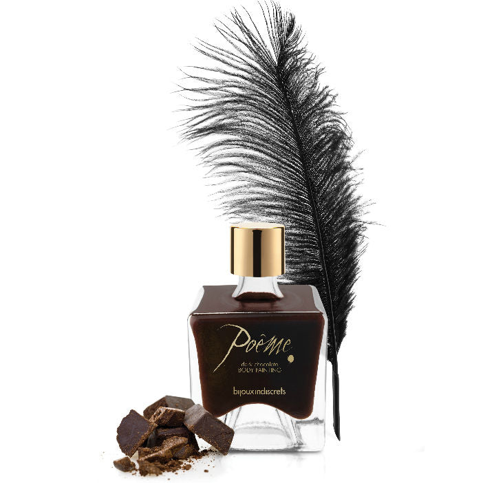 BIJOUX - POEME PINTURA COMESTIBLE CHOCOLATE NEGRO 50 GR BIJOUX POEME BODY PAINTING