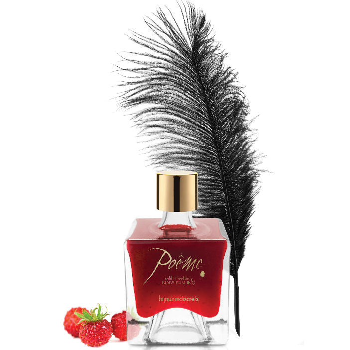 BIJOUX - POEME PINTURA COMESTIBLE FRESA SILVESTRE 50 GR BIJOUX POEME BODY PAINTING