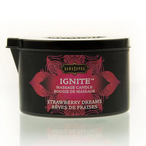 KAMASUTRA - VELA DE MASAJE SUEÑOS DE FRESA 170 GR KAMASUTRA COSMETICS