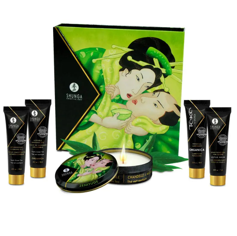 SHUNGA - KIT SECRET GEISHA TE VERDE ORGANICO SHUNGA KITS
