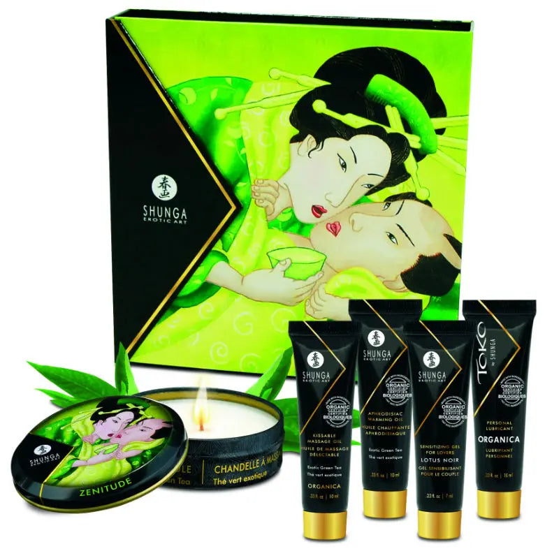 SHUNGA - KIT SECRET GEISHA TE VERDE ORGANICO SHUNGA KITS