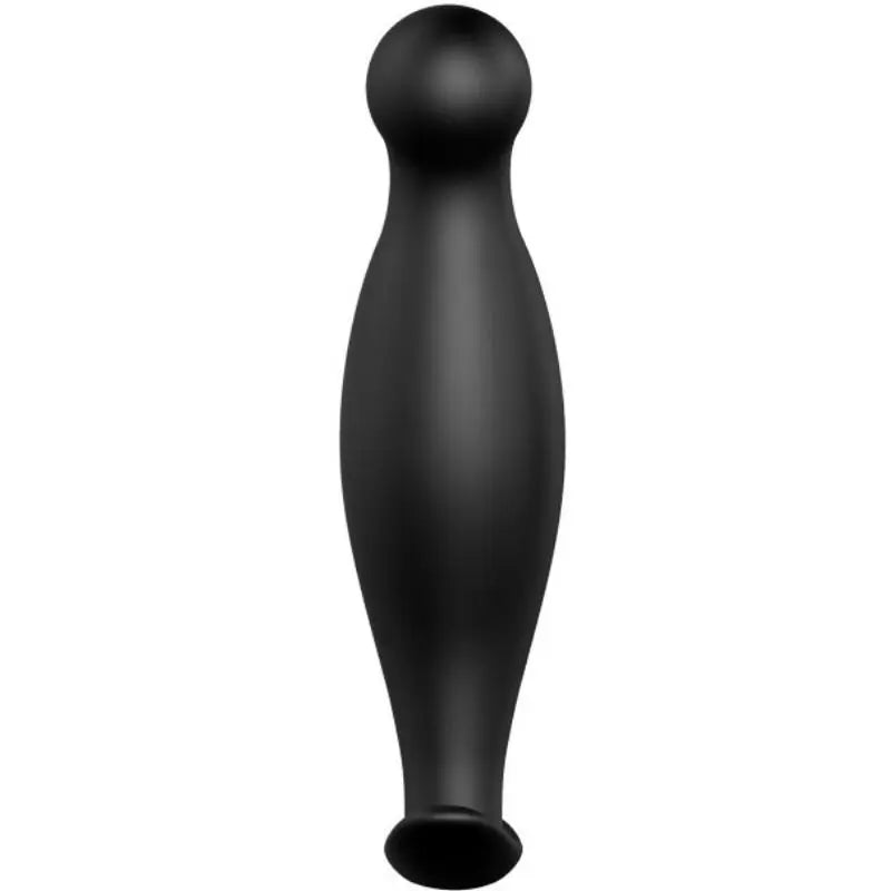PRETTY LOVE - PLUG ANAL SILICONA 11.7 CM NEGRO PRETTY LOVE BOTTOM