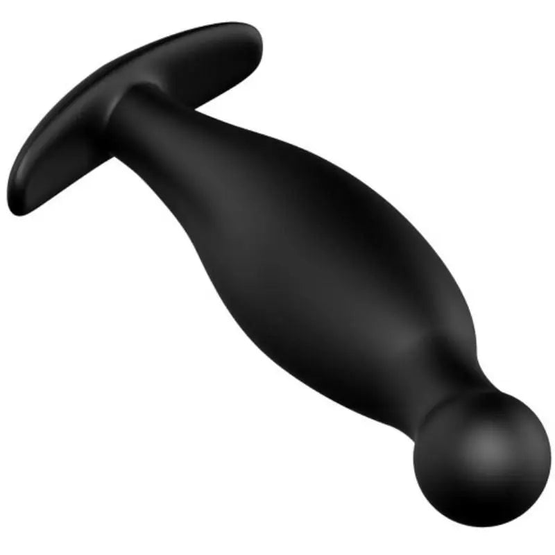 PRETTY LOVE - PLUG ANAL SILICONA 11.7 CM NEGRO PRETTY LOVE BOTTOM