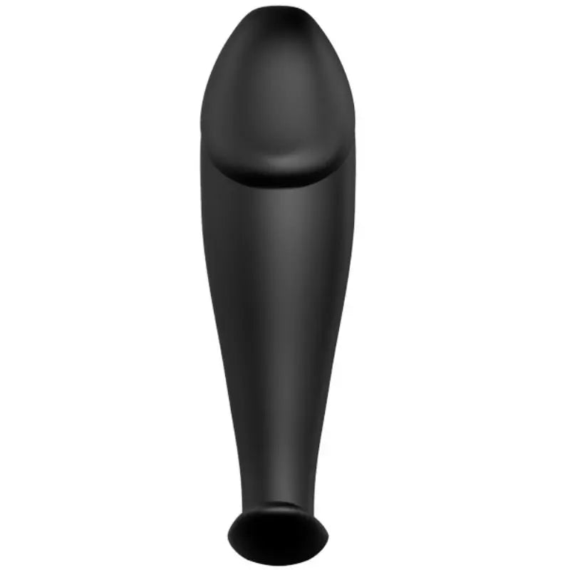 PRETTY LOVE - PLUG ANAL SILICONA FORMA PENE Y 12 MODOS VIBRACIÓN NEGRO PRETTY LOVE BOTTOM