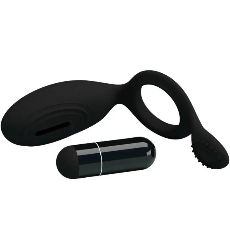 PRETTY LOVE - ETHEL ANILLO VIBRADOR CON ESTIMULADOR PRETTY LOVE MALE
