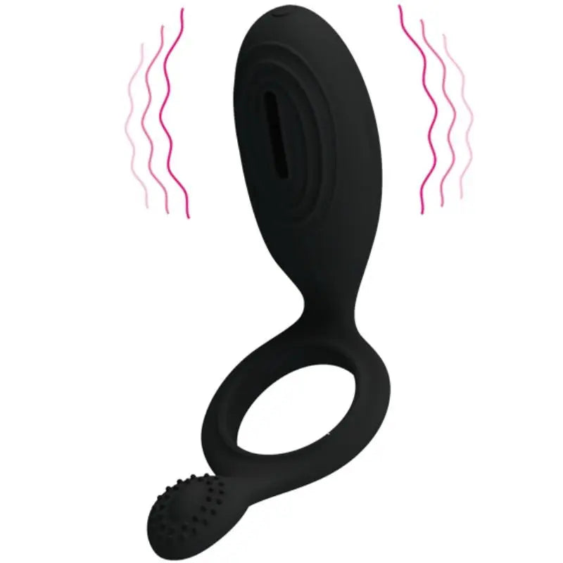 PRETTY LOVE - ETHEL ANILLO VIBRADOR CON ESTIMULADOR PRETTY LOVE MALE