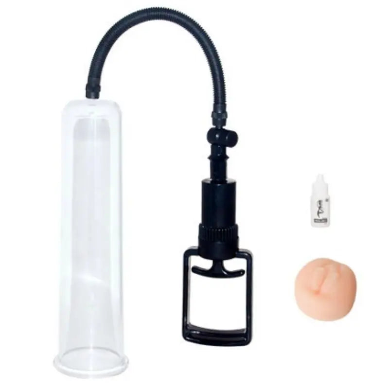 BAILE - BOMBA DE ERECCION TIRADOR Y BOQUILLA VAGINA 25 CM BAILE FOR HIM