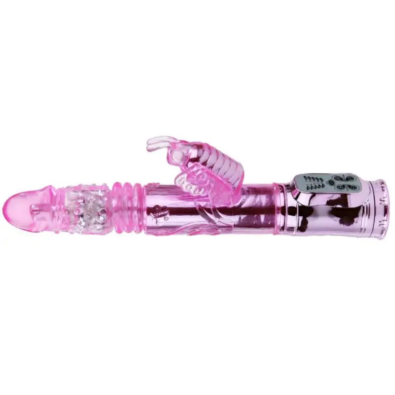 BAILE - VIBRADOR RECARGABLE CON ROTACION Y ESTIMULADOR THROBBING BUTTERF BAILE ROTATIONS