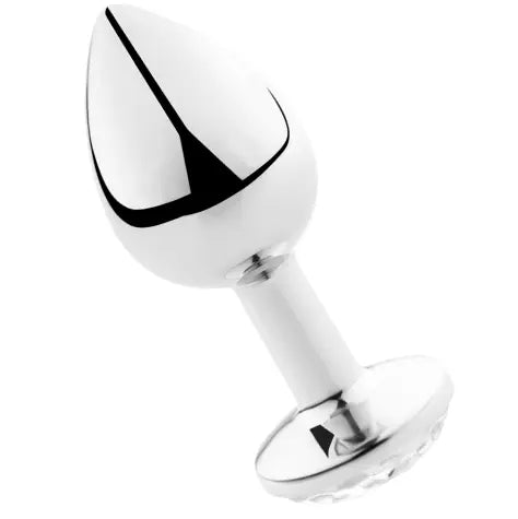 SECRETPLAY - PLUG ANAL ALUMINIO TRANSPARENTE 8 CM SECRETPLAY TOYS