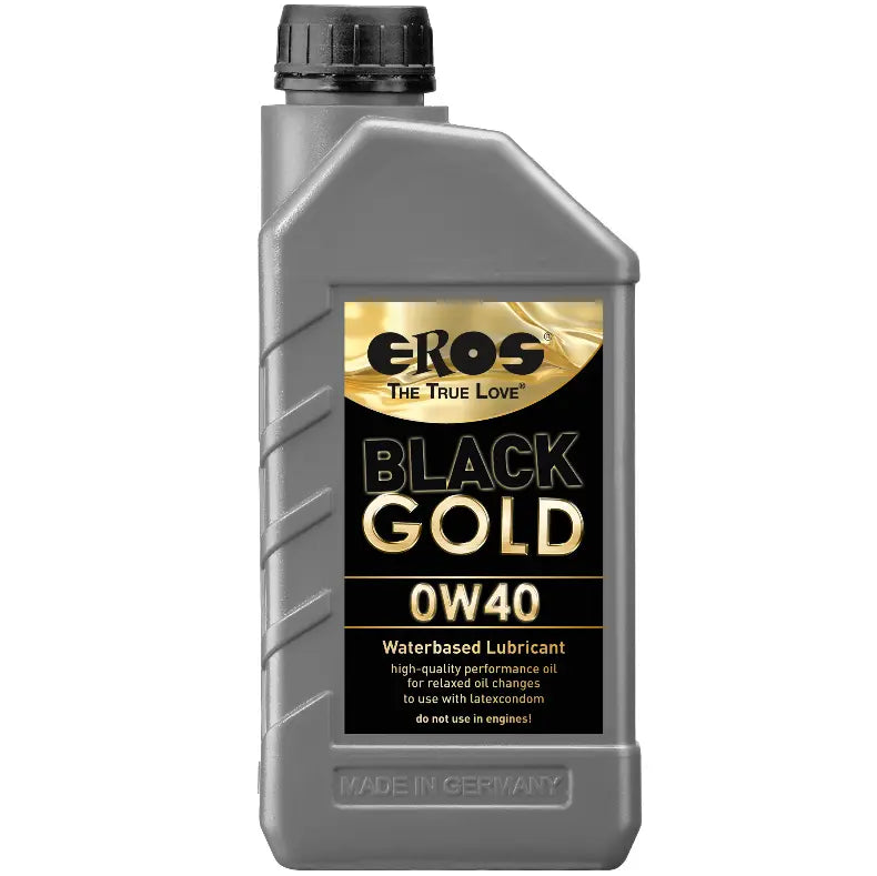EROS - BLACK GOLD 0W40 LUBRICANTE BASE AGUA 1000 ML EROS CLASSIC LINE