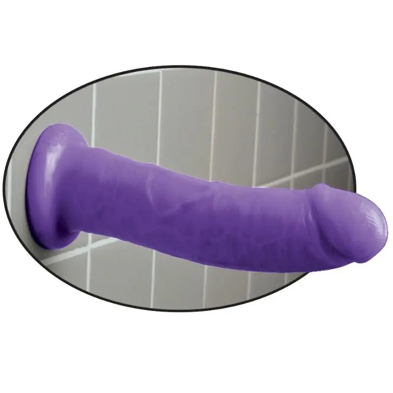 DILLIO - DILDO CON VENTOSA 20.32 CM LILA DILLIO