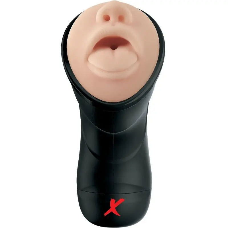 PDX ELITE - STROKER REALÍSTICO GARGANTA PROFUNDA CON VIBRACIÓN PDX ELITE