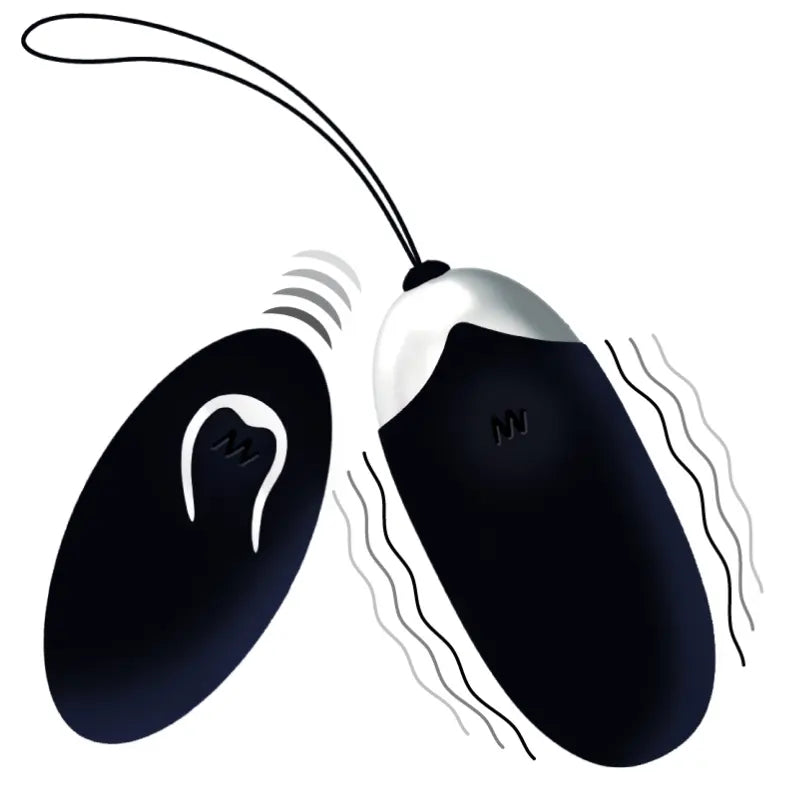 INTENSE - FLIPPY II HUEVO RECARGABLE REMOTO NEGRO INTENSE COUPLES TOYS