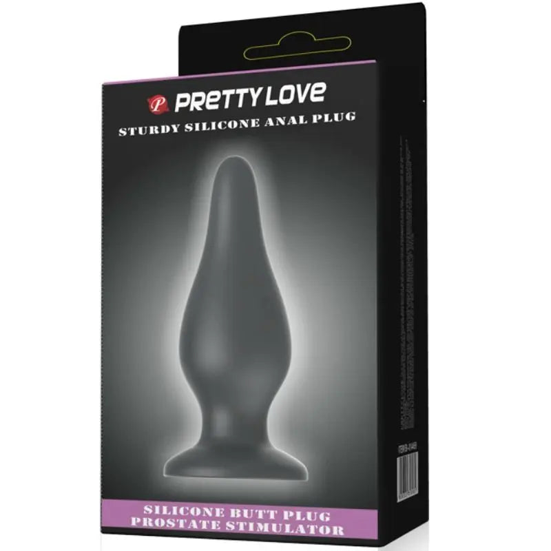 PRETTY LOVE - PLUG ERGONOMICO SILICONA 15.4 CM PRETTY LOVE BOTTOM