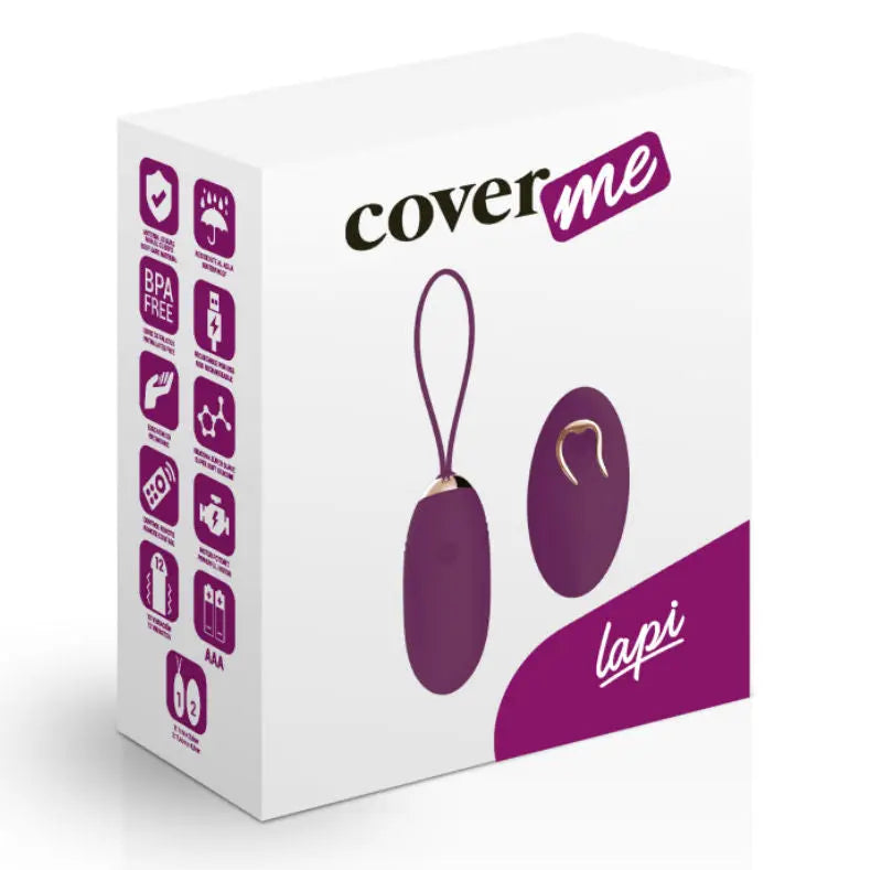 COVERME - HUEVO CONTROL REMOTO LAPI LILA COVERME