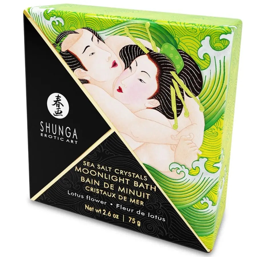 SHUNGA - SALES DE BAÑO AROMATIZADAS LOTUS 75 GR SHUNGA BATH EXPERIENCE