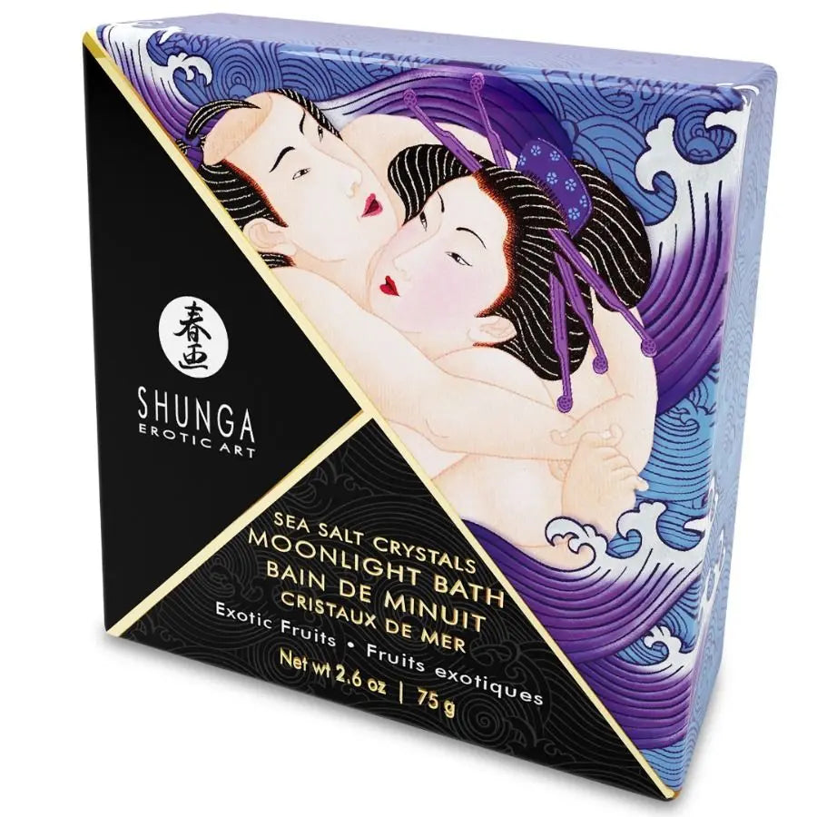 SHUNGA - SALES DE BAÑO AROMATIZADAS EXOTIC PURPLE 75 GR SHUNGA BATH EXPERIENCE