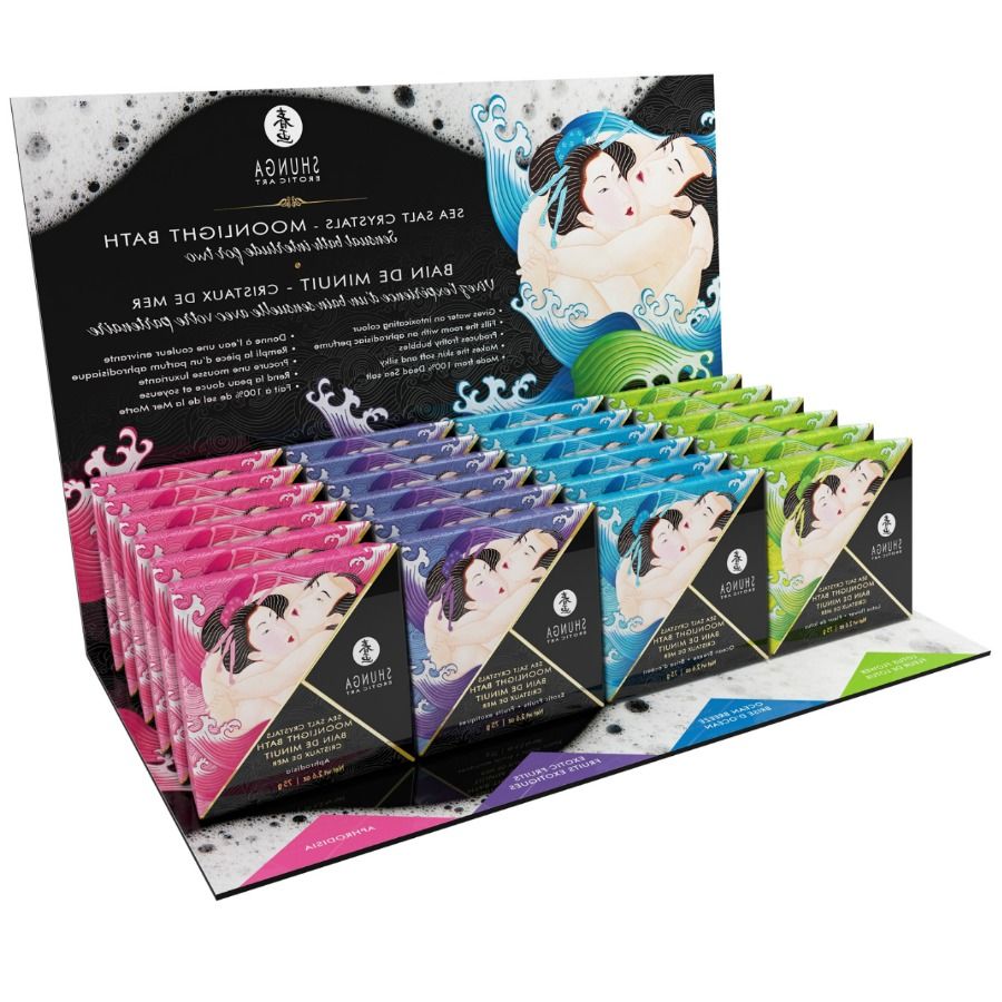 SHUNGA - LOVE BATH DISPLAY + 24 UNITS SHUNGA BATH EXPERIENCE