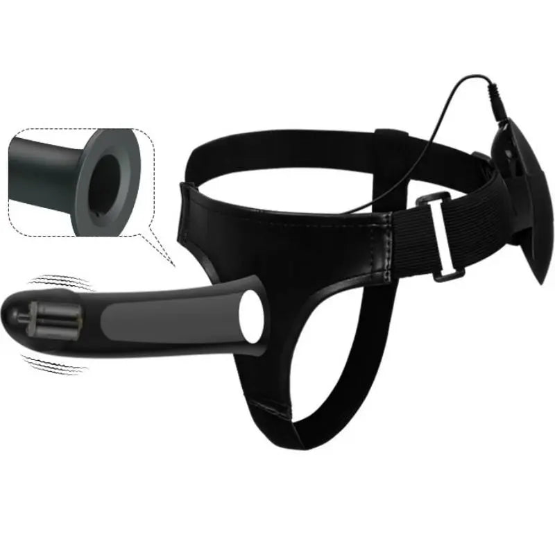 PRETTY LOVE - VITO STRAP ON CON DILDO HUECO Y VIBRACIÓN 17.3 CM PRETTY LOVE MALE