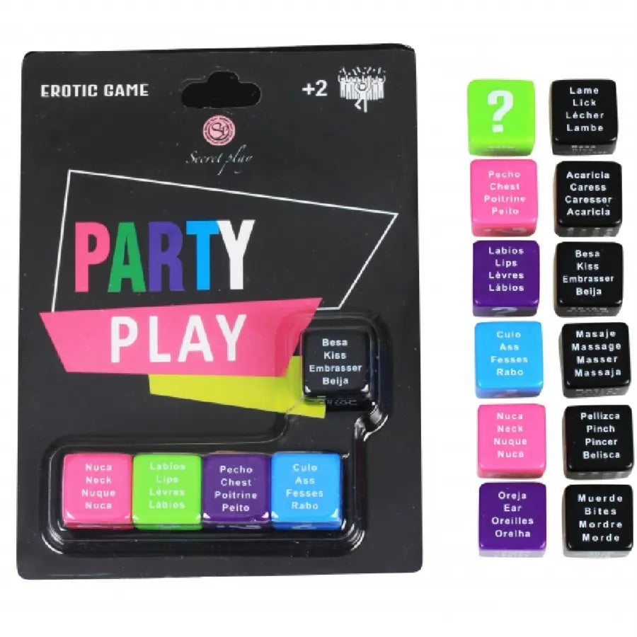 SECRETPLAY - JUEGO PARTY PLAY 5 DADOS (ES/PT/EN/FR) SECRETPLAY 100% GAMES