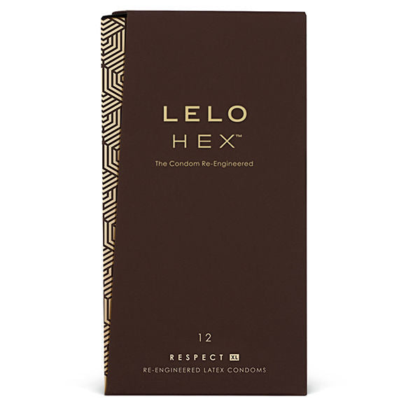 LELO - HEX PRESERVATIVO RESPECT XL 12 PACK LELO