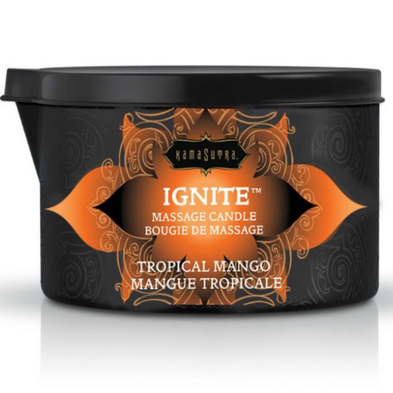 KAMASUTRA - VELA DE MASAJE MANGO TROPICAL 170 GR KAMASUTRA COSMETICS