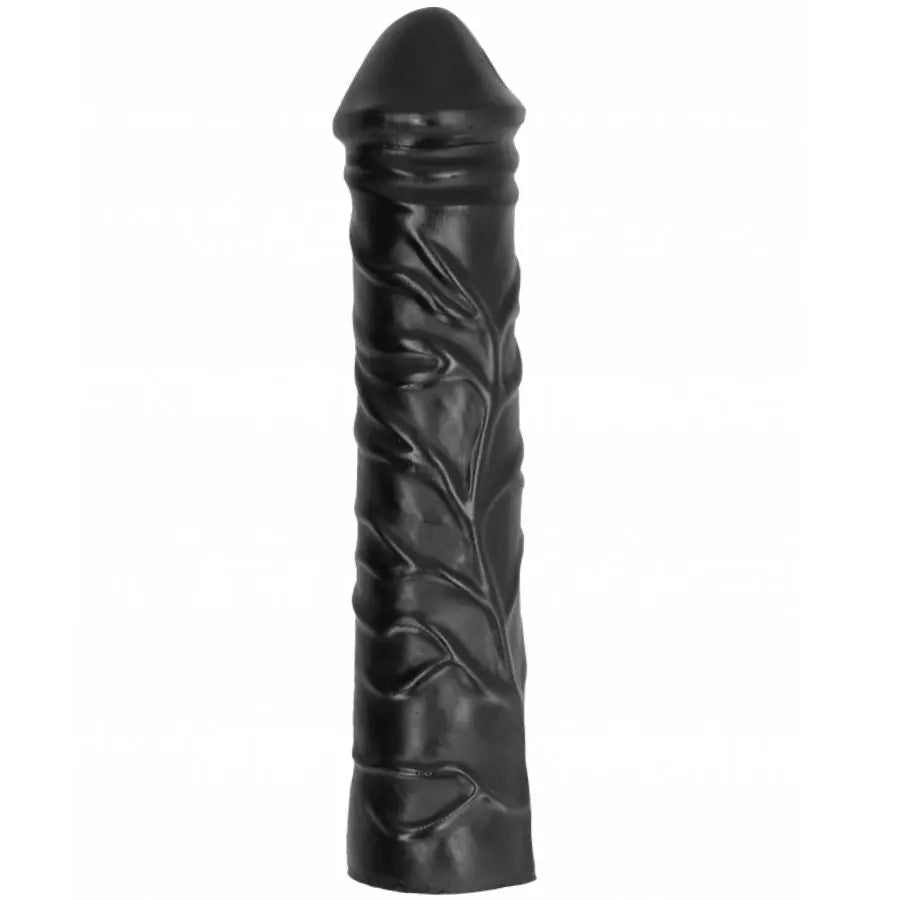 ALL BLACK - DILDO GIGANTE FISTING SUAVE 32 CM ALL BLACK