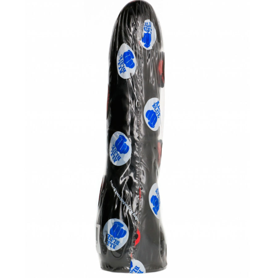 ALL BLACK - DILDO NEGRO REALISTICO 20 CM ALL BLACK