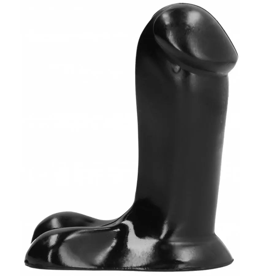 ALL BLACK - DILDO REALISTICO 14 CM ALL BLACK