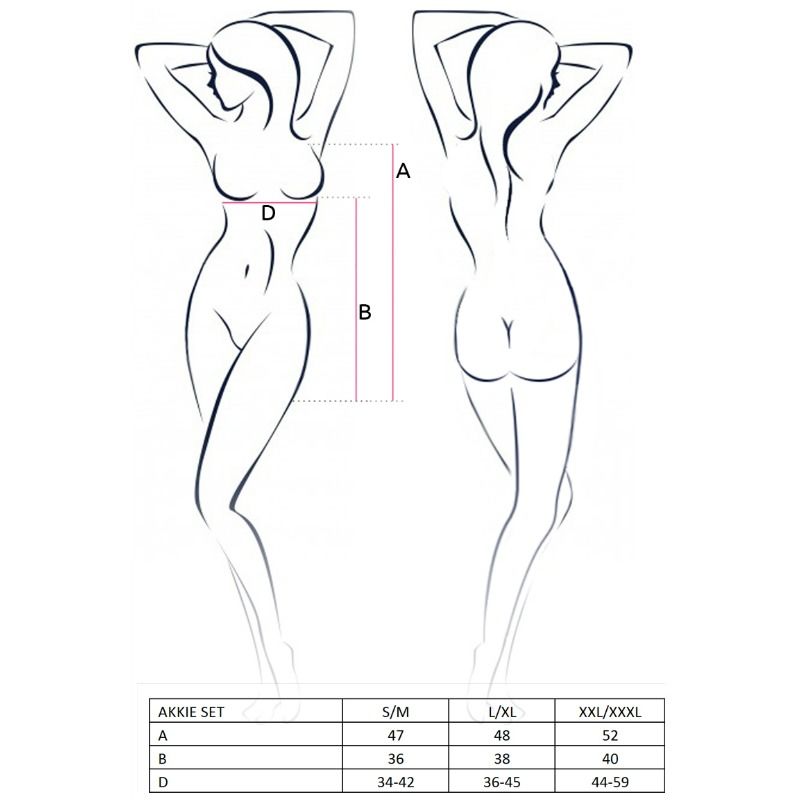 PASSION - WOMAN AKKIE SET DISFRAZ ENFERMERA L/XL PASSION WOMAN SETS