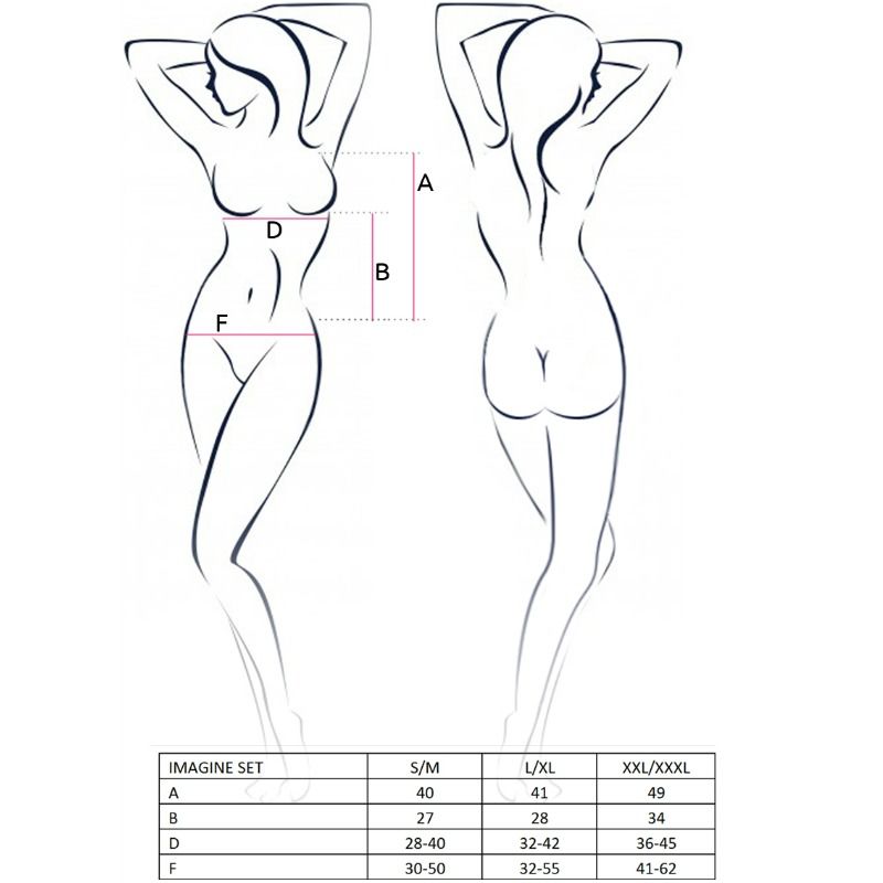 PASSION - WOMAN IMAGINE SET TALLA L/XL PASSION WOMAN SETS