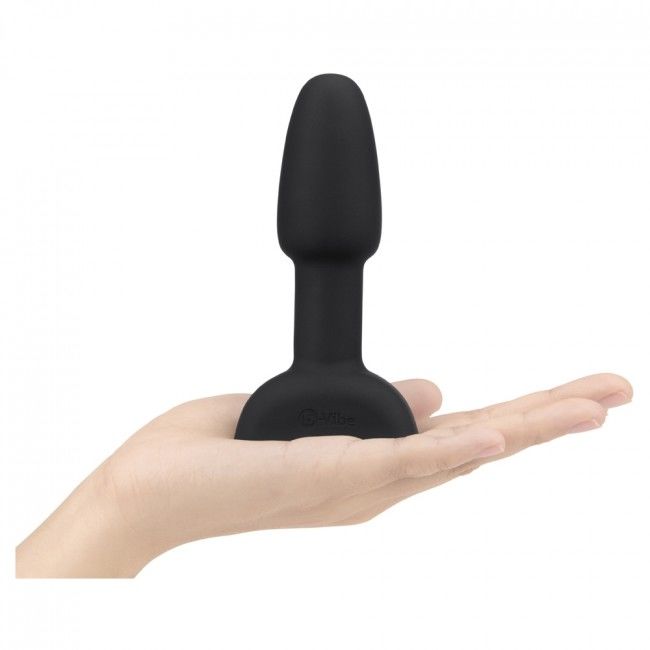 B-VIBE - RIMMING CONTROL REMOTO ANAL PLUG PETITE NEGRO B-VIBE