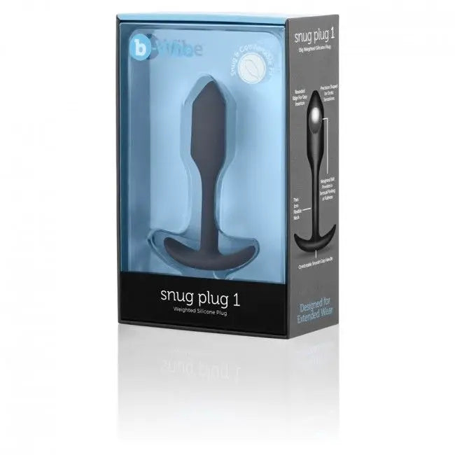 B-VIBE - SNUG PLUG 1 NEGRO B-VIBE