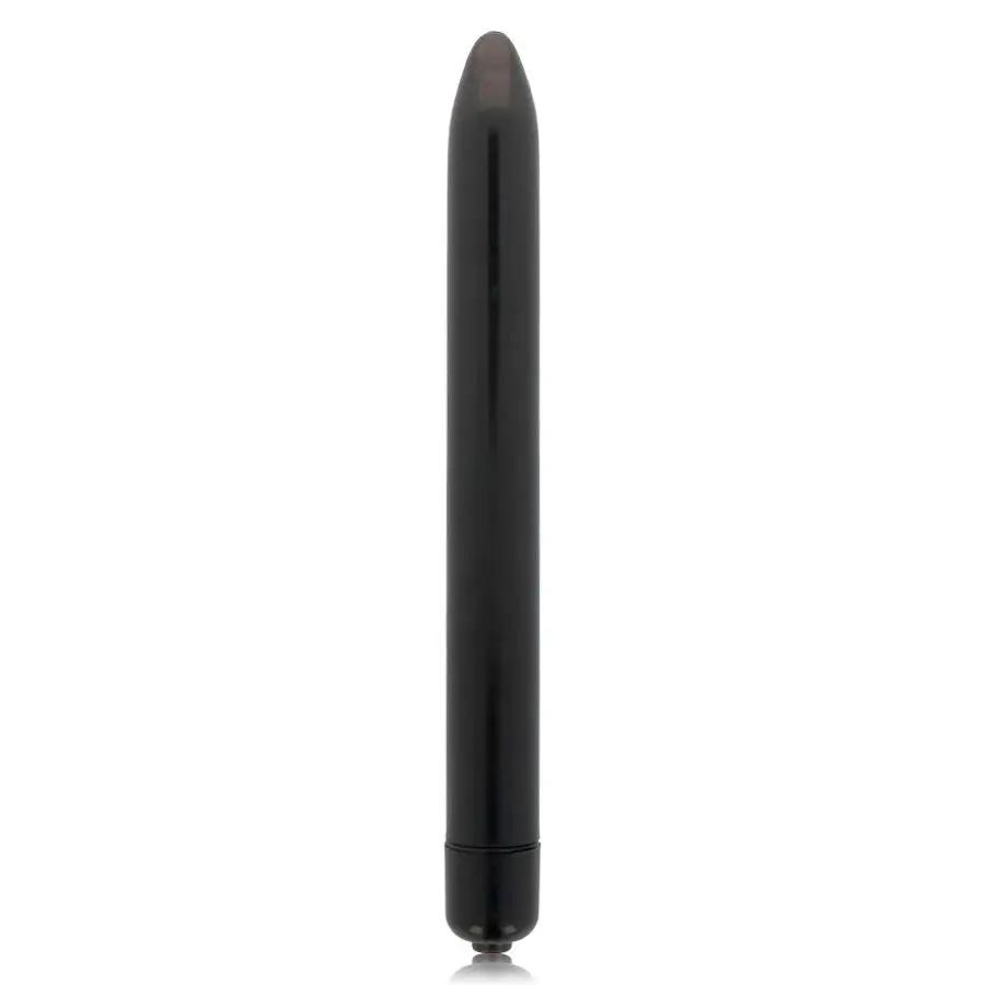 GLOSSY - SLIM VIBRADOR NEGRO GLOSSY